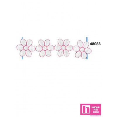 48083 AHIRO  MARGARITA RASO 20 MM POL 100% FUCSIA-016 VENTA EN PZAS. DE 15 M. APROX.