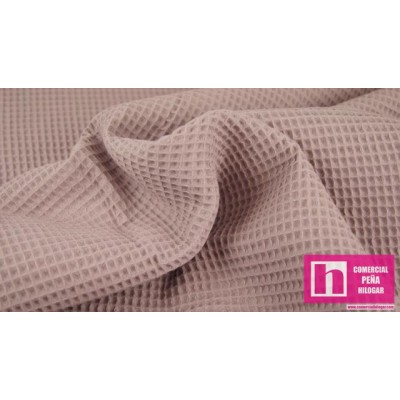 P69-9385-413 NIDO DE ABEJA CARLO (25) 150 CM. 230 GR/M2. ALGODON 100% MAQUILLAJE Venta en piezas de 6.00 M