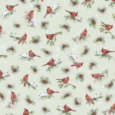 P121-WWHI6205A PATCH. AMERICANO WOODLAND WHISPERS (05) 110 CM. ALGODON 100% MENTA Venta en piezas de 7.00 M