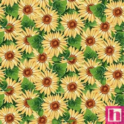 65949 PATCH.AMERICANO BEE CULTURE (08) 110 CM. ALGODON 100% AMARILLO Venta en piezas de 6.80 M