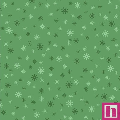 P121-WWWO  5012G PATCH. AMERICANO WHEELING WINTER WONDERLAND (09) 110 CM. ALGODON 100% VERDE Venta en piezas de 7.00 M