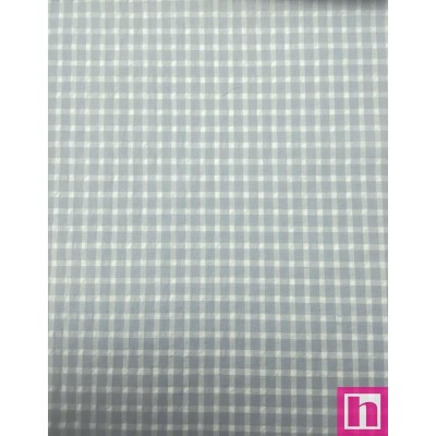 67315 VICHY SEERSUKER LALI (12) 155 CM. 110 GR/M2. ALGODON 65%-POLIESTER 35% CELESTE Venta en piezas de 7.00 M