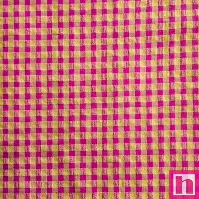 67611 VICHY SEERSUKER INDYA (08) 150 CM. 150 GR/M2. ALG.ORG. 60%-POL.REC. 40% FRAMBUESA/VAINILLA Venta en piezas de 7.00 M