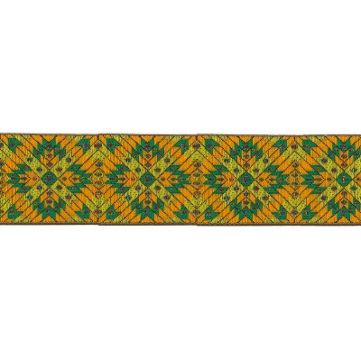 655332-100-8 UIARA TAPACOSTURAS FANTASIA 100 MM ACRILICO 100% AMARILLO/VERDE Venta en piezas de 7.00 M