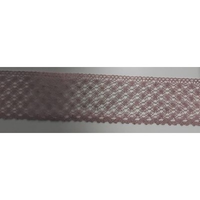 2040-W4 PUNTILLA BOLILLO BENNY 50 MM. ALGODON 100% MAQUILLAJE Venta en piezas de 30.00 M