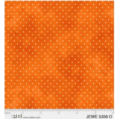 P121-JEWE5356-O PATCH. AMERICANO JEWEL (04) 110 CM. ALGODON 100% NARANJA Venta en piezas de 4.50 M