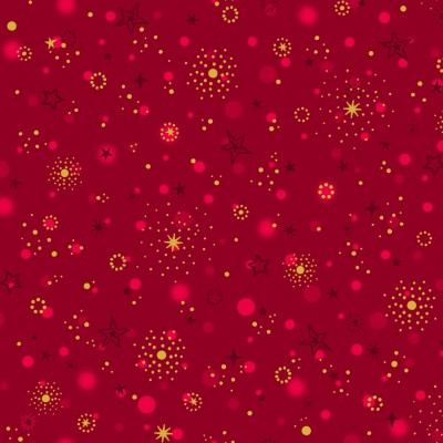 P121-TTRE6323R PATCH. AMERICANO TURNOWSKY TREASURES (03) 110 CM. ALGODON 100% ROJO Venta en piezas de 7.00 M