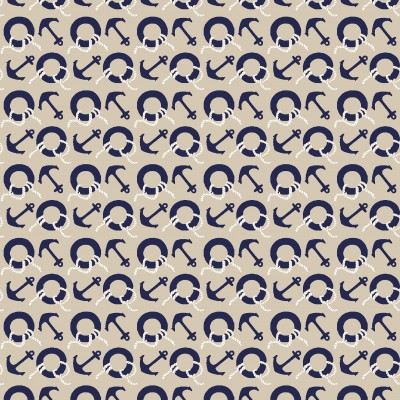 P17-MAS11103-T PATCH. AMERICANO REGATTA DAYS (18) 110 CM. ALGODON 100% BEIG Venta en piezas de 7.00 M