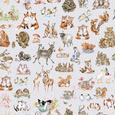 P17-MAS11120-K PATCH. AMERICANO TOGETHER IS BETTER (10) 110 CM. ALGODON 100% GRIS Venta en piezas de 7.00 M