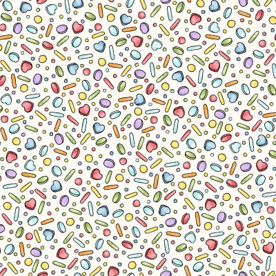 P17-MAS11227-E PATCH. AMERICANO DESSERT FIRST (06) 110 CM. ALGODON 100% CREMA Venta en piezas de 7.00 M