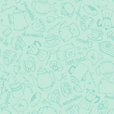 P17-MAS11229-Q PATCH. AMERICANO DESSERT FIRST (13) 110 CM. ALGODON 100% MENTA Venta en piezas de 7.00 M