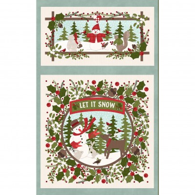 P17-MASF11160-E PATCH. AMERICANO SNOWTOP MOUNTAIN FLANNEL (01) PANEL 70X110 CM. FRANELA ALGODON 100% CREMA Venta en piezas de 5.