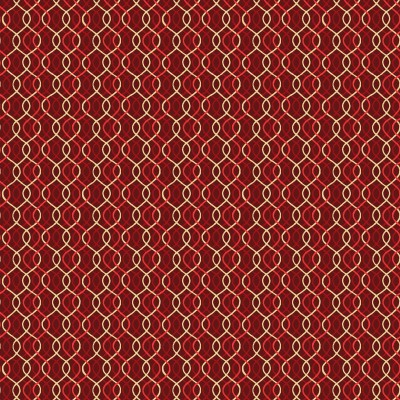 P17-MASM11117-R PATCH. AMERICANO MERRY MIX (21) 110 CM. ALGODON 100% ROJO/DORADO METALLIC Venta en piezas de 7.00 M