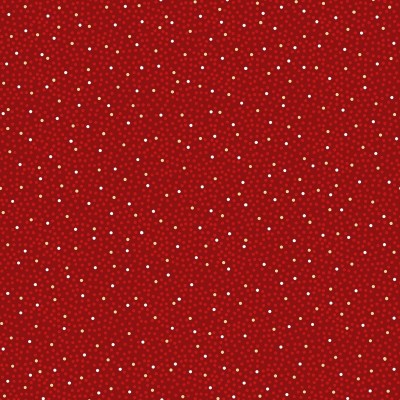 P17-MASM11118-R PATCH. AMERICANO MERRY MIX (15) 110 CM. ALGODON 100% ROJO/DORADO METALLIC Venta en piezas de 7.00 M
