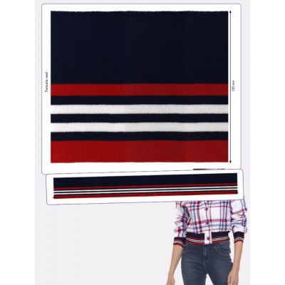 130407-120-2019 PUÑO ELASTICO FANTASIA 120 MM. ELASTICO 120 CM MARINO Venta en piezas de 4.00 U