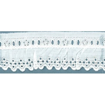 43847 FRUNCIDO BATISTA PRIXLA POLIESTER 60%-ALGODON 40% BEIG Venta en piezas de 11.00 M