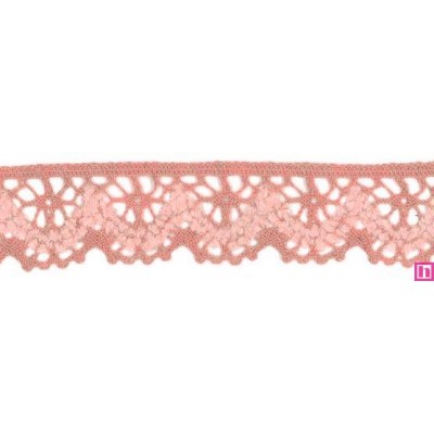 55436 DOROTA PUNTILLA BOLILLO 30 MM. POLI-LINO 50%-MUSKI 50% CORAL Venta en piezas de 15.00 M