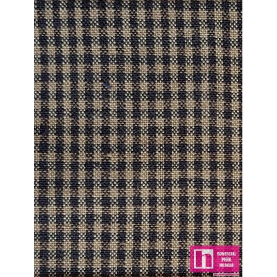 61550 PATCH. AMERICANO TRAMADO WILLSON (24) 110 CM. ALGODON 100% NEGRO/CAMEL Venta en piezas de 7.00 M