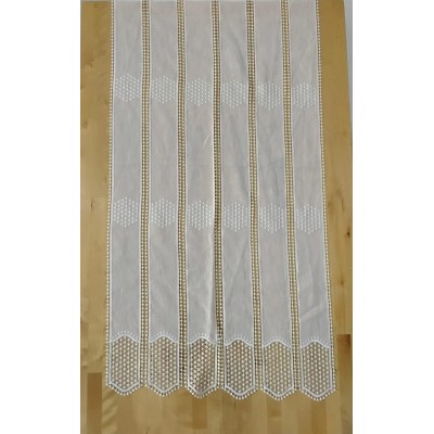 66914 TENDINA MACRAME AYAZ 1.50 MTS. POLIESTER 100% NATURAL Venta en piezas de 18.00 M