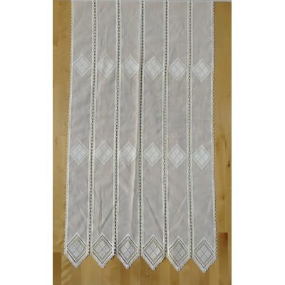 66918 TENDINA MACRAME NARIM 1.50 MTS. POLIESTER 100% NATURAL Venta en piezas de 18.00 M