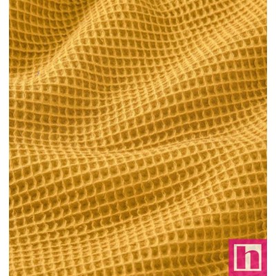 67222 NIDO DE ABEJA CARLO (13) 150 CM. 230 GR/M2. ALGODON 100% MOSTAZA Venta en piezas de 7.00 M