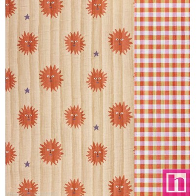 67261 ACOLCHADO ESTAMPADO BEILAN (01) 144 CM. 310 GR/M2. ALGODON 100% MELOCOTON/MULTI Venta en piezas de 5.00 M