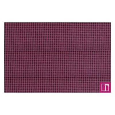 67415 PATCH. AMERICANO TRAMADO WILLSON (89) 110 CM. ALGODON 100% GRANATE/NEGRO Venta en piezas de 7.00 M