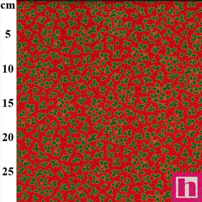 67578 PATCH.AMERICANO PERKY - SIMON ADAMS (02) 110 CM. ALGODON 101% ROJO/DORADO Venta en piezas de 6.00 M