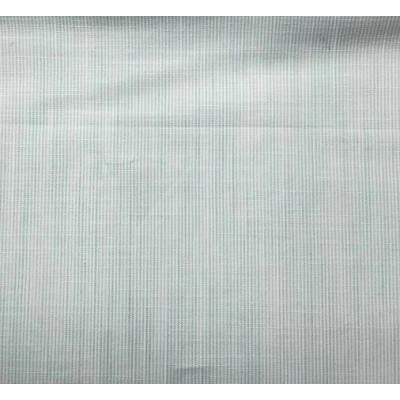 67803 TEJIDO TRAMADO TREVISO (01) 1.50 M. 110 GR/M2. ALGODON 100% BLANCO/MENTA Venta en piezas de 6.00 M