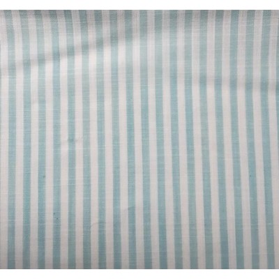 67804 TEJIDO TRAMADO TREVISO (02) 1.50 M. 110 GR/M2. ALGODON 100% BLANCO/MENTA Venta en piezas de 6.00 M