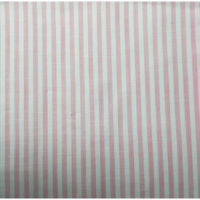 67807 TEJIDO TRAMADO TREVISO (05) 1.50 M. 110 GR/M2. ALGODON 100% BLANCO/ROSA Venta en piezas de 6.00 M