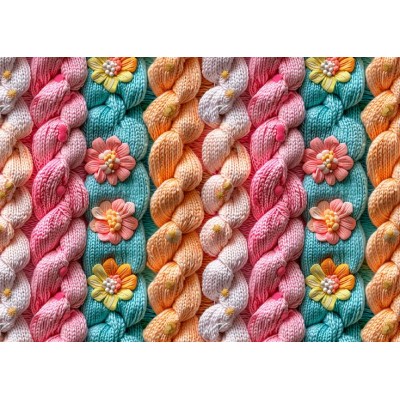 67923 PERCALE ESTAMPADO 3D KERRIE (02) 1.50 M. 115 GR/M2. ALGODON 100% MULTI Venta en piezas de 10.00 M