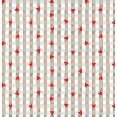 67927 PERCALE ESTAMPADO MELISSA (02) 1.50 M. 115 GR/M2. ALGODON 100% BLANCO Venta en piezas de 10.00 M