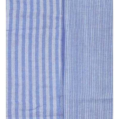 67975 DOBLE GASA TRAMADA HOLLIE (09) 125 CM. 125 GR/M2. ALGODON 100% AZUL Venta en piezas de 10.00 M