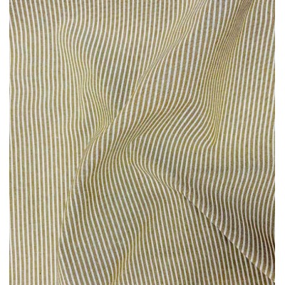 68001 TRAMADO RAYAS RAYCOB (01) 1.45 M. 135 GR/M2. ALGODON 100% OCRE Venta en piezas de 10.00 M