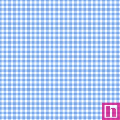 P0017-MAS610-B4 PATCH. AMERICANO BEAUTIFUL BASICS (048) CLASSIC CHECK-110 CM. ALGODON 100% CELESTE BEBE Venta en piezas de 4.55 