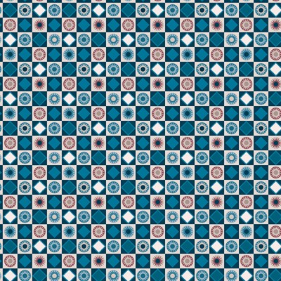P133-17211-50 PATCH. AMERICANO BLUE MILL (10) 110 CM. ALGODON 100% AZUL Venta en piezas de 6.80 M