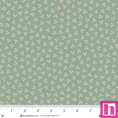 P140-2016-11 PATCH. AMERICANO PENNYBERRY FARM (04) 110 CM. ALGODON 100% MENTA Venta en piezas de 7.00 M