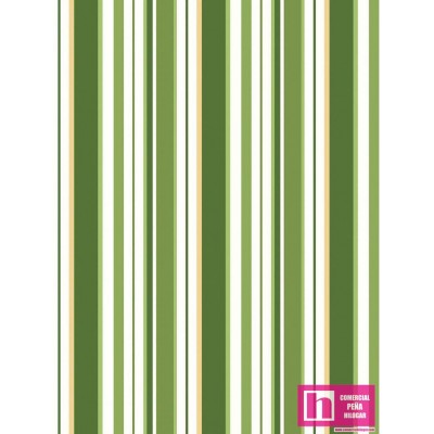 P17-M9825-G PATCH. AMERICANO GLAD TIDINGS (21) 110 CM. ALGODON 100% BLANCO/VERDE Venta en piezas de 7.00 M