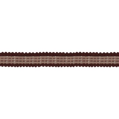 342413-0004 CINTA MADROÑO FANTASIA 25 MM. POLIESTER 100% MARRON Venta en piezas de 10.00 M