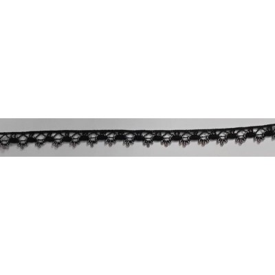3480-GE PUNTILLA BOLILLO EROS ALGODON 79%-VISCOSA 21% MARINO/CAMEL Venta en piezas de 30.00 M
