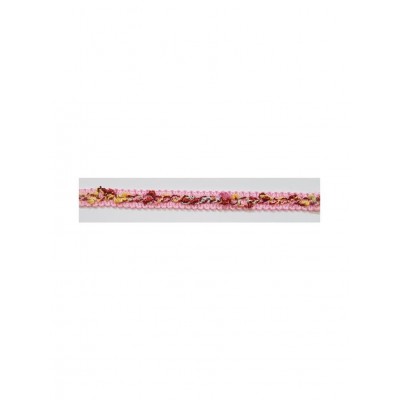 60755 GALON FANTASIA 10 MM KELILA POLIESTER 30%-VISCOSA 30% ROSA Venta en piezas de 12.50 M