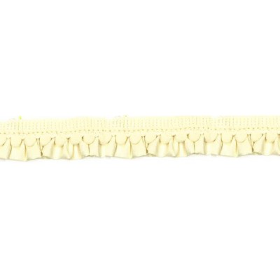 64210 VIVO MADROÑO FRUNCIDO AQUARIUS POLIESTER 50%-ALGODON 50% MARFIL Venta en piezas de 25.00 M