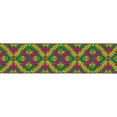 655332-100-4 UIARA TAPACOSTURAS FANTASIA 100 MM ACRILICO 100% LIMA/MAGENTA Venta en piezas de 7.00 M