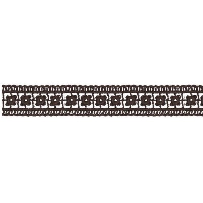 908217-0025 ENTREDOS GUIPUR ZELMAR 20MM. POLIESTER 100% MARRON Venta en piezas de 9.10 M