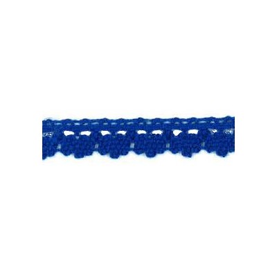 9706-18 PUNTILLA BOLILLO DIEGO 12 MM. ALGODON 100% AZUL Venta en piezas de 25.00 M
