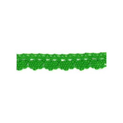 9706-9 PUNTILLA BOLILLO DIEGO 12 MM. ALGODON 100% CESPED Venta en piezas de 25.00 M