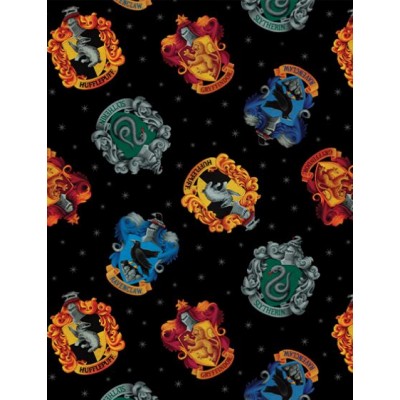 P133-15213-12 PATCH. AMERICANO HARRY POTTER (07) 110 CM. ALGODON 100% NEGRO Venta en piezas de 6.80 M