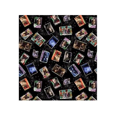 P133-15264-12 PATCH. AMERICANO HARRY POTTER 2ND ED. (07) 110 CM. ALGODON 100% NEGRO Venta en piezas de 6.80 M