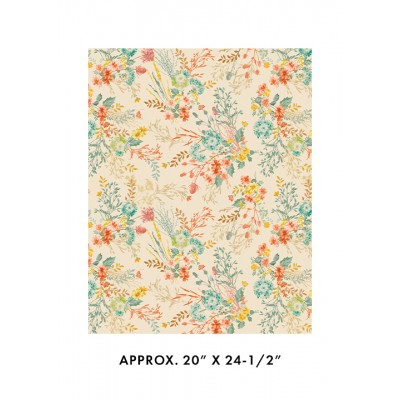 P133-16807-07 PATCH. AMERICANO MONTGOMERY: MOUNTAIN CHARM (01) 110 CM. ALGODON 100% CREMA Venta en piezas de 6.80 M